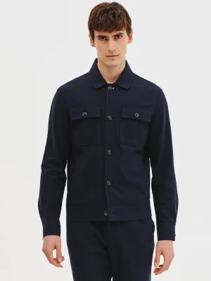 PAKO LORENTE - Bawełniana wiosenna kurtka z lnem