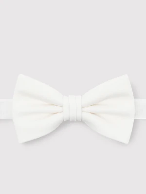 PAKO LORENTE – Beżowa gładka muszka męska