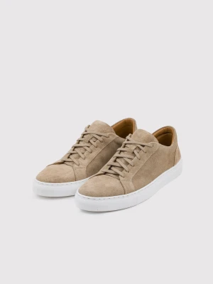 PAKO LORENTE - Beżowe sneakersy męskie