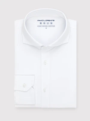 PAKO LORENTE – Biała koszula męska z długim rękawem