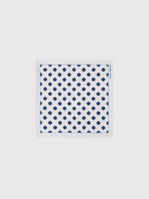 PAKO LORENTE – Biała poszetka męska we wzory