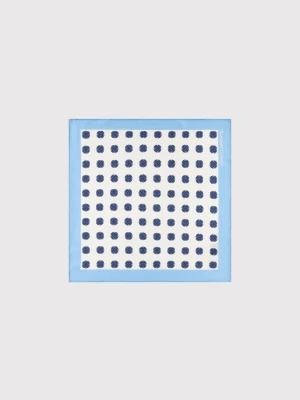 PAKO LORENTE – Biała poszetka we wzór