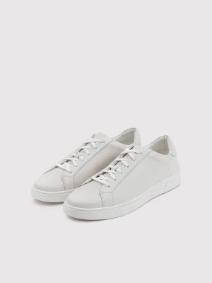 PAKO LORENTE - Białe sneakersy męskie