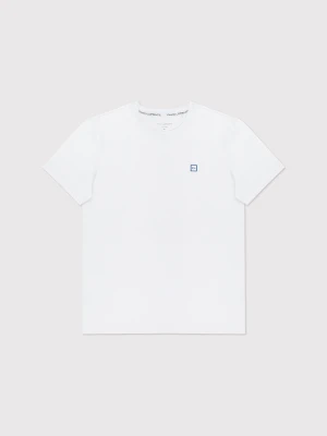 PAKO LORENTE – Biały gładki T-shirt Basic