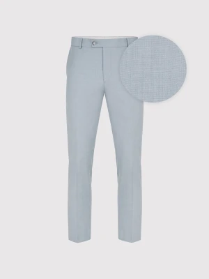 PAKO LORENTE – Błękitne spodnie ganiturowe