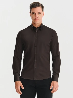 PAKO LORENTE – Brązowa koszula męska