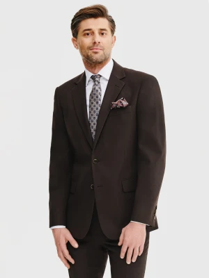 PAKO LORENTE – Brązowa marynarka garniturowa
