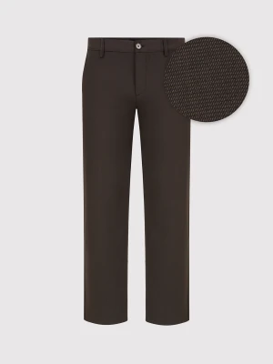 PAKO LORENTE – Brązowe spodnie męskie chino