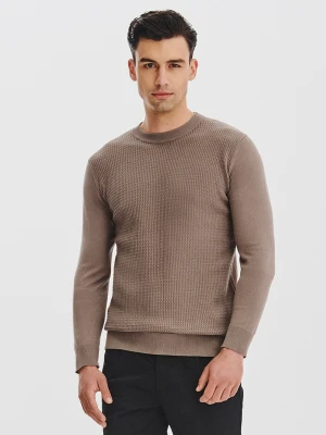 PAKO LORENTE – Brązowy sweter męski