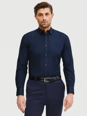 PAKO LORENTE – Casualowa koszula męska w kolorze granatowym