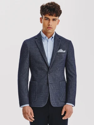 PAKO LORENTE - Casualowa marynarka męska w kolorze granatowym