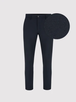 PAKO LORENTE – Casualowe granatowe spodnie męskie