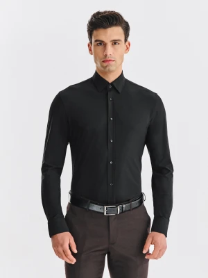 PAKO LORENTE – Czarna koszula męska