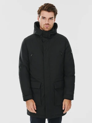 PAKO LORENTE – Czarna kurtka męska wypełniona puchem