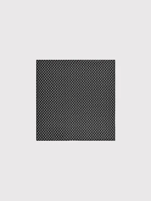 PAKO LORENTE – Czarna poszetka z jedwabiu