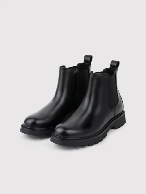 PAKO LORENTE – Czarne sztyblety męskie