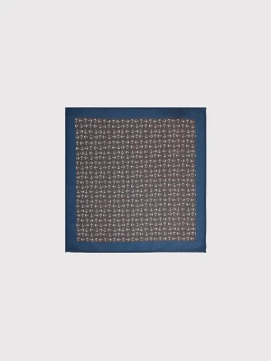 PAKO LORENTE – Dwustronna poszetka męska kotwice