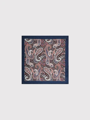 PAKO LORENTE - Dwustronna poszetka męska paisley