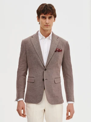 PAKO LORENTE – Dzianinowa marynarka w kolorze brązowym