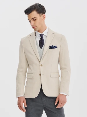 PAKO LORENTE - Dzianinowa marynarka w kratkę