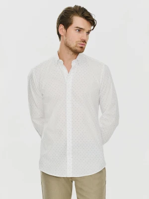 PAKO LORENTE – Elegancka koszula męska w delikatny wzorek P24SF-1X-021-B-S - Pako Lorente