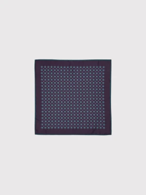 PAKO LORENTE – Fioletowa poszetka w mikrowzór