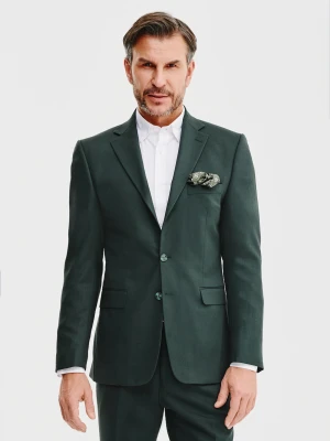 PAKO LORENTE – Gładka marynarka garniturowa w kolorze zielonym