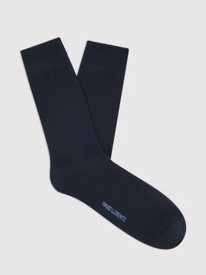 PAKO LORENTE - Gładkie granatowe skarpety męskie