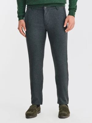 PAKO LORENTE - Grafitowe spodnie męskie