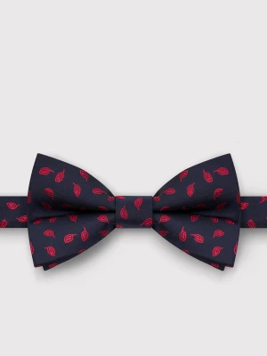 PAKO LORENTE – Granatowa mucha męska we wzorki