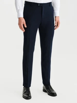 PAKO LORENTE – Granatowe spodnie ganiturowe