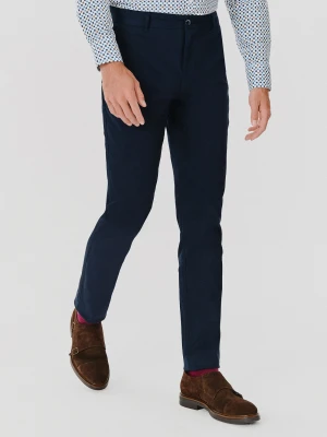 PAKO LORENTE – Granatowe spodnie męskie