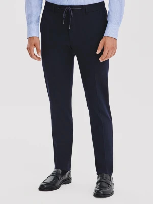 PAKO LORENTE – Granatowe spodnie męskie