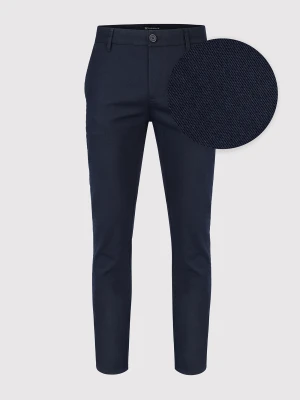 PAKO LORENTE – Granatowe spodnie męskie