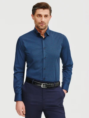 PAKO LORENTE – Koszula męska mikrowzór