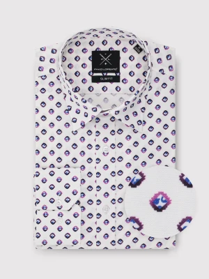 PAKO LORENTE – Koszula męska w mikrowzór