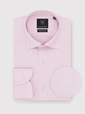 PAKO LORENTE – Koszula męska z długim rękawem w kolorze różowym