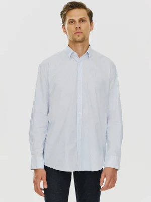 PAKO LORENTE – Koszula o kroju Regular w mikrowzór P24SF-1X-026-B-R - Pako Lorente