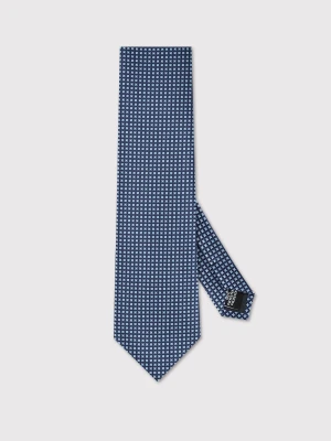 PAKO LORENTE - Krawat męski w niebieski wzór