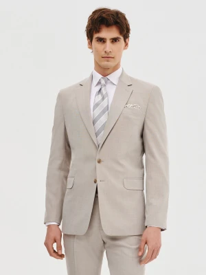 PAKO LORENTE – Marynarka garniturowa w kolorze beżowym