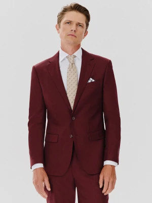 PAKO LORENTE – Marynarka garniturowa w kolorze burgundowym