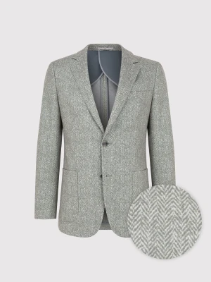 PAKO LORENTE - Marynarka męska w jodełkę