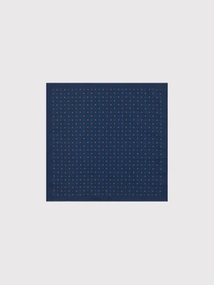 PAKO LORENTE – Męska poszetka w kolorze granatowym