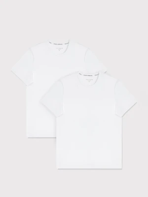 PAKO LORENTE – Męski t-shirt w białym kolorze, dwupak