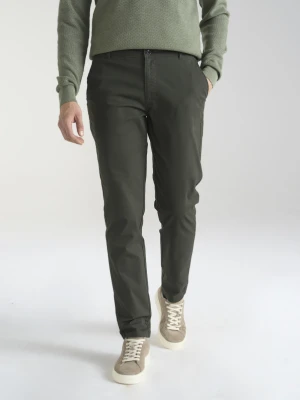 PAKO LORENTE – Męskie spodnie w kolorze zielonym P24SF-WX-001-Z-S - Pako Lorente