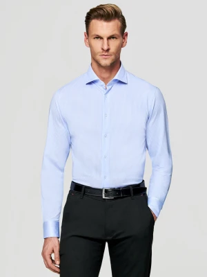 PAKO LORENTE - Niebieska koszula w prążek