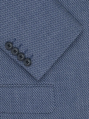 PAKO LORENTE – Niebieska marynarka męska z wiskozą