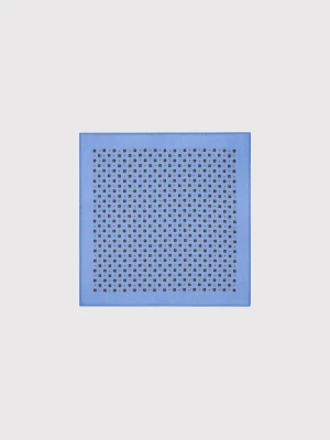 PAKO LORENTE – Niebieska poszetka w mikrowzór