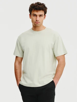 PAKO LORENTE – Oliwkowy t-shirt oversize