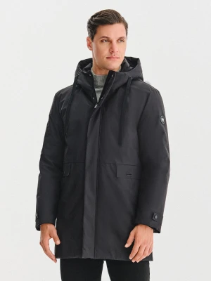 PAKO LORENTE – Puchowa kurtka męska w czarnym kolorze